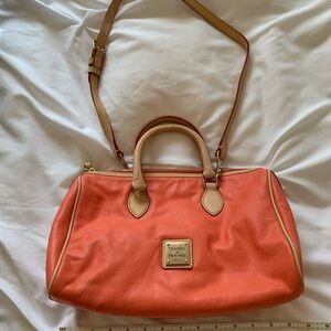 Dooney & Bourke Coral Leather Satchel